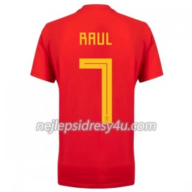 Fotbalový Dres Španělsko Raul 7 Domácí MS 2018